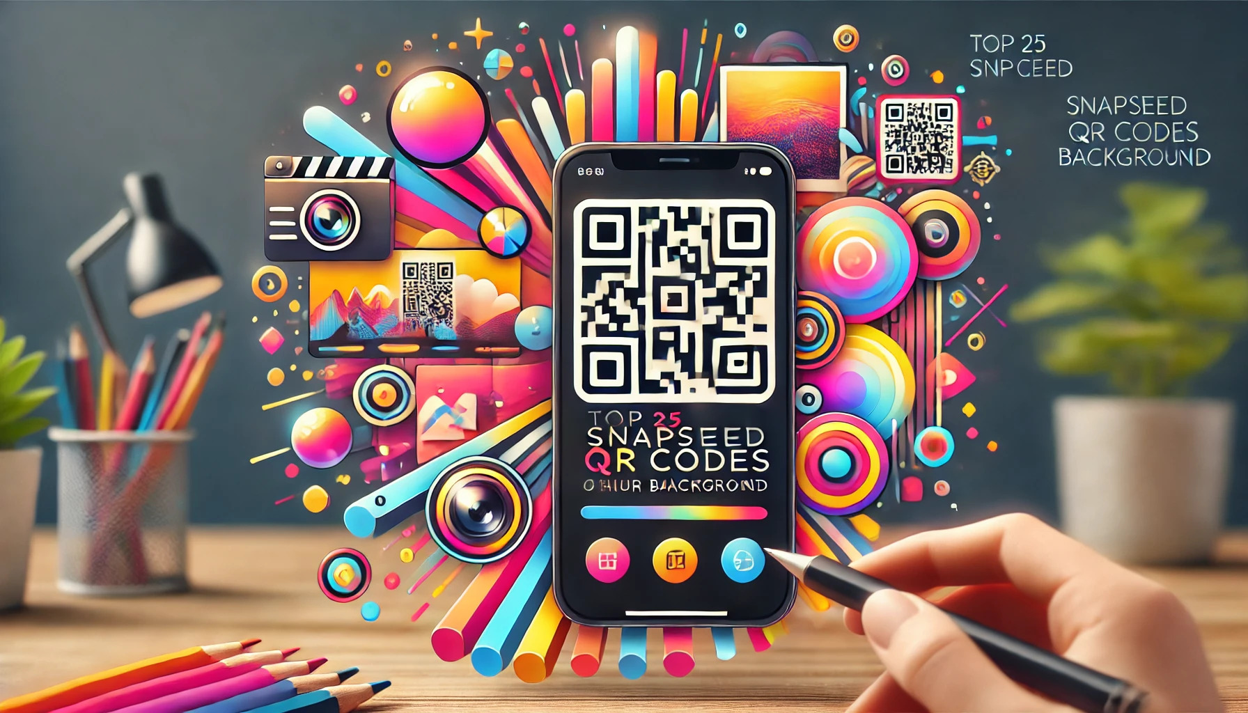 Top 10 Snapseed Qr Codes Blur Background