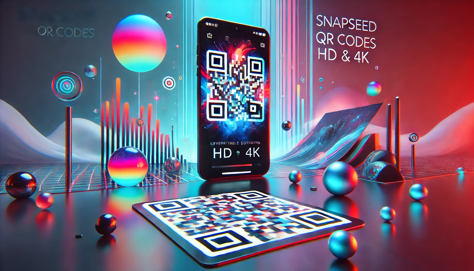 Snapseed QR Codes HD 4k